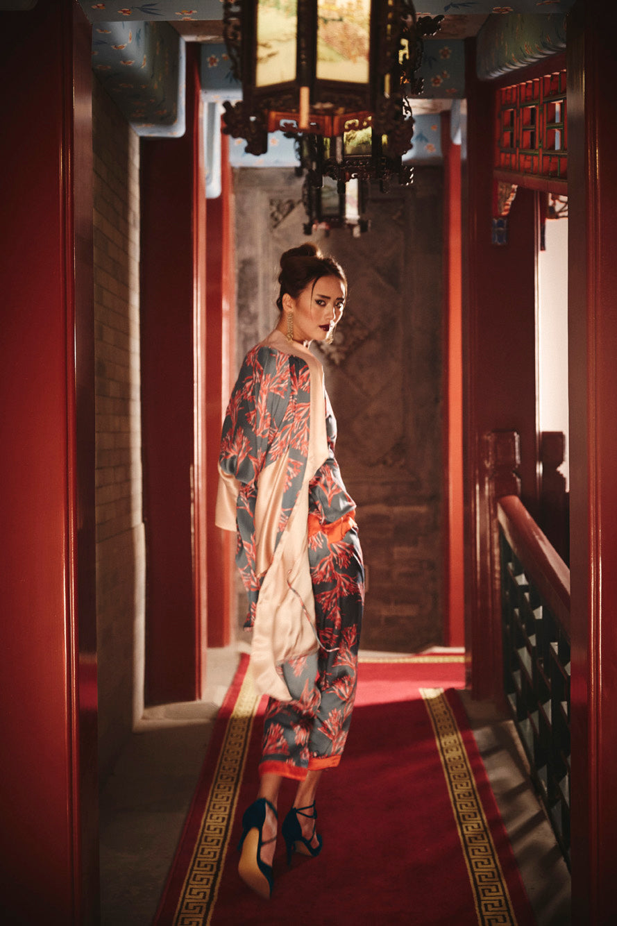 Arame Silk Robe