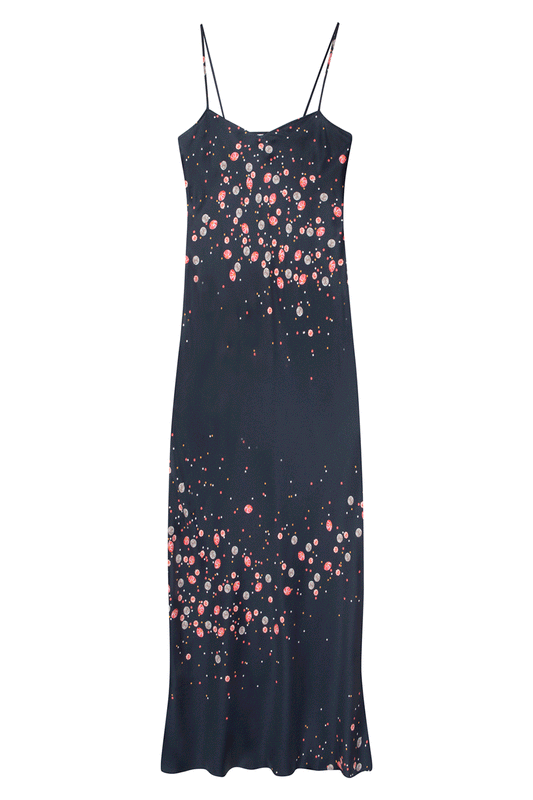 Aurora Long Silk Slip Dress