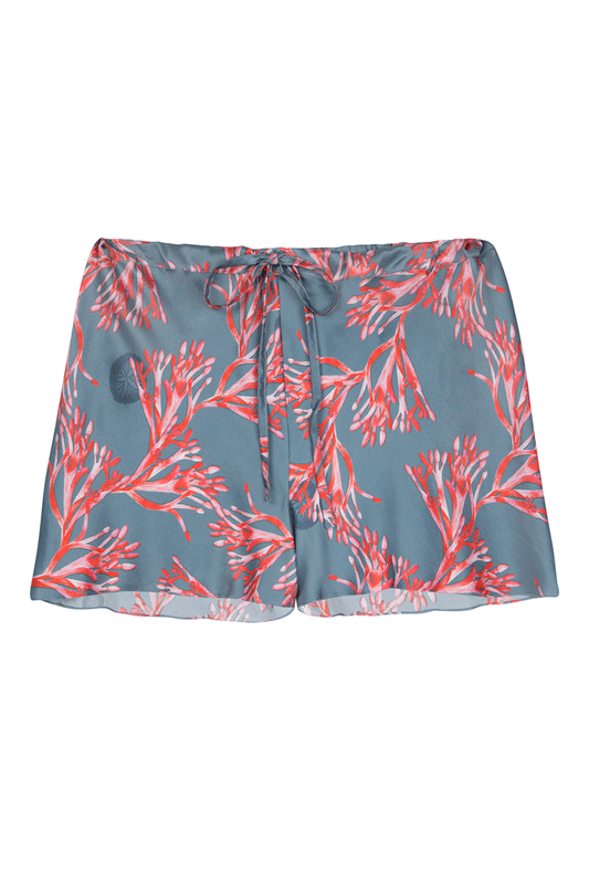 Nori Silk Shorts