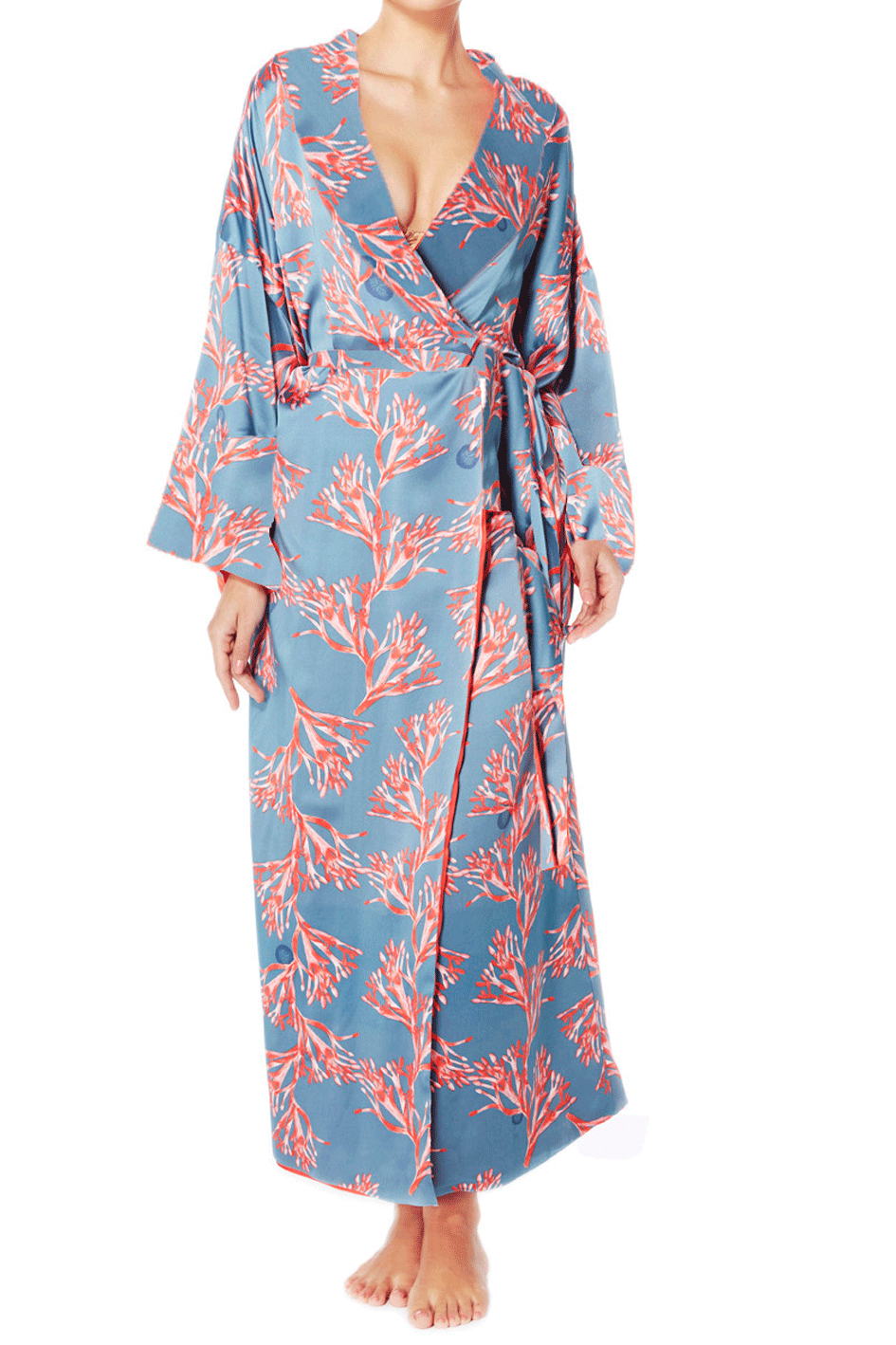 Seaweed Silk Robe