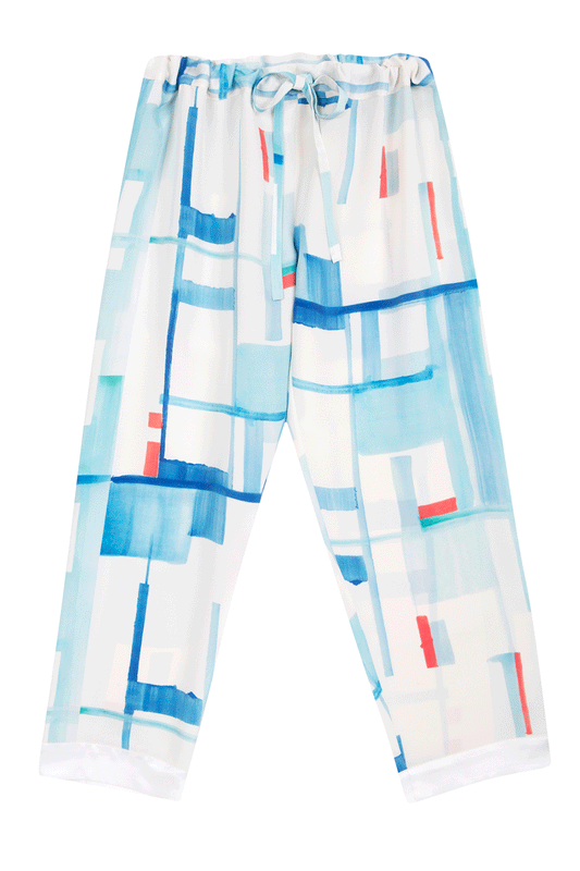 Cove Silk Trousers