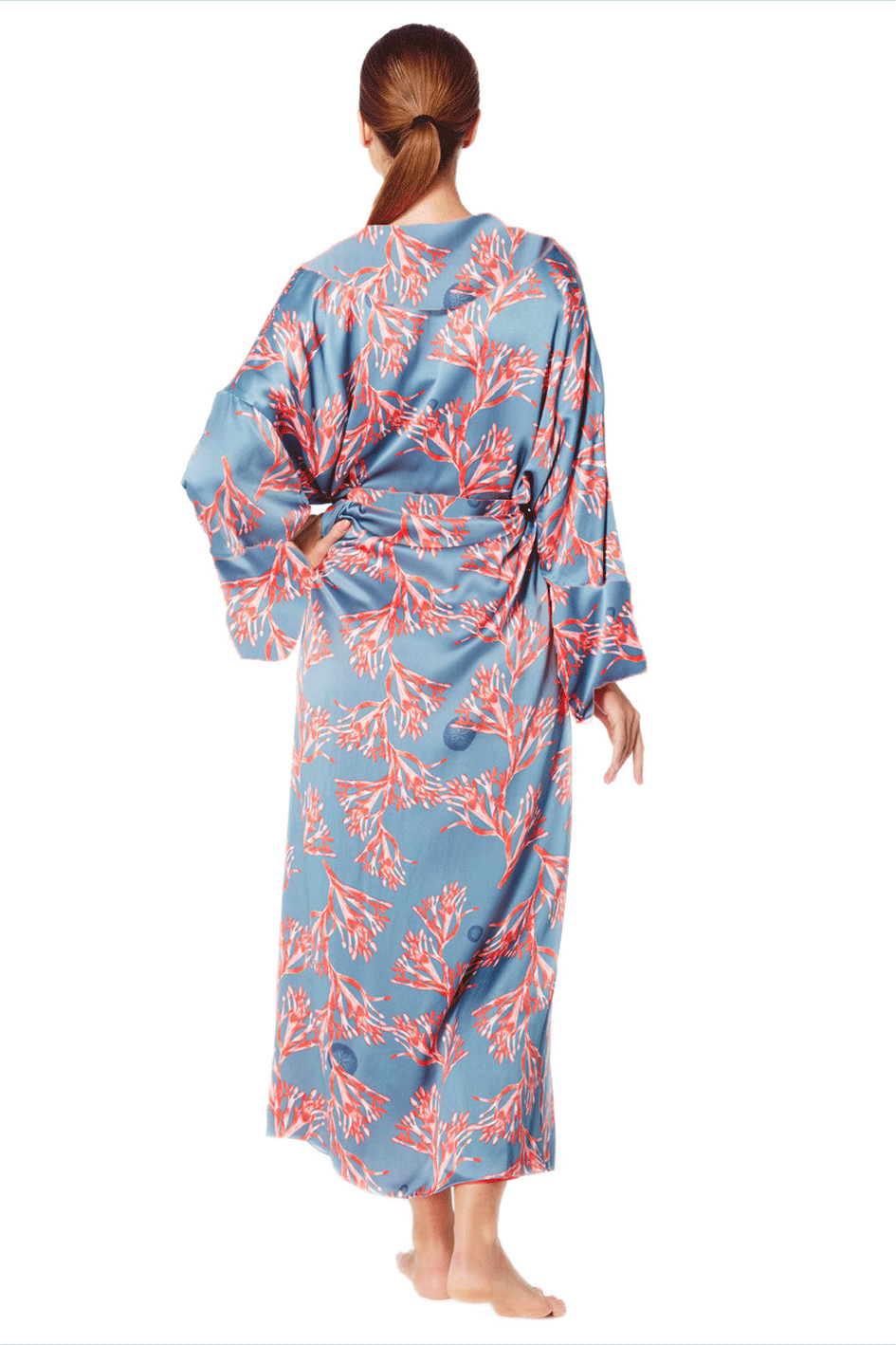 Seaweed Silk Robe